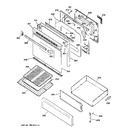 Diagram for 4 - Door & Drawer Parts