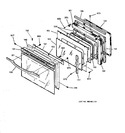 Diagram for 5 - Oven Door