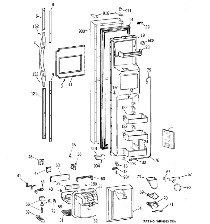 Diagram for TPG24PRCEWW