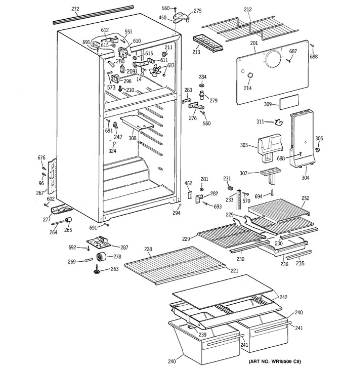 Diagram for TBZ16DACJRWW