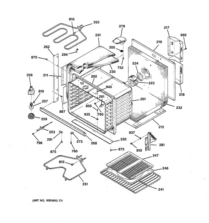 Diagram for JTP13GV1BB