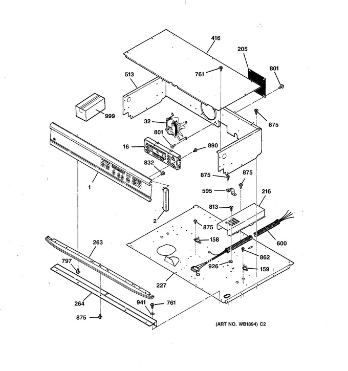 Diagram for JTP15BW3BB