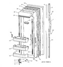 Diagram for 2 - Fresh Food Door