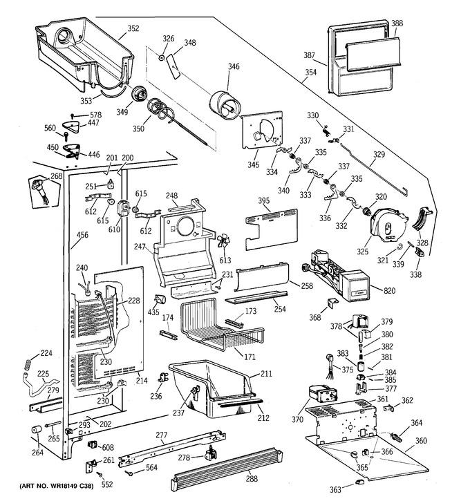 Diagram for TFG27PRBEWW