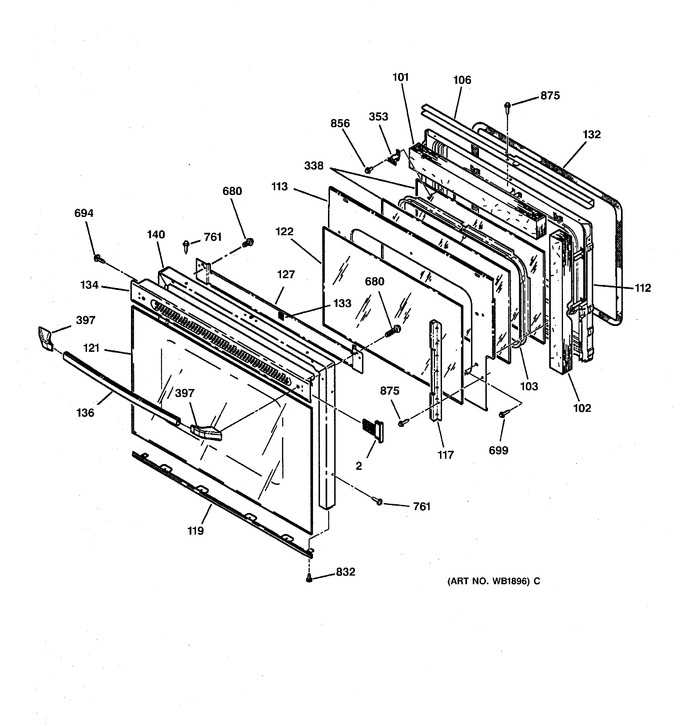 Diagram for JTP27WV1WW