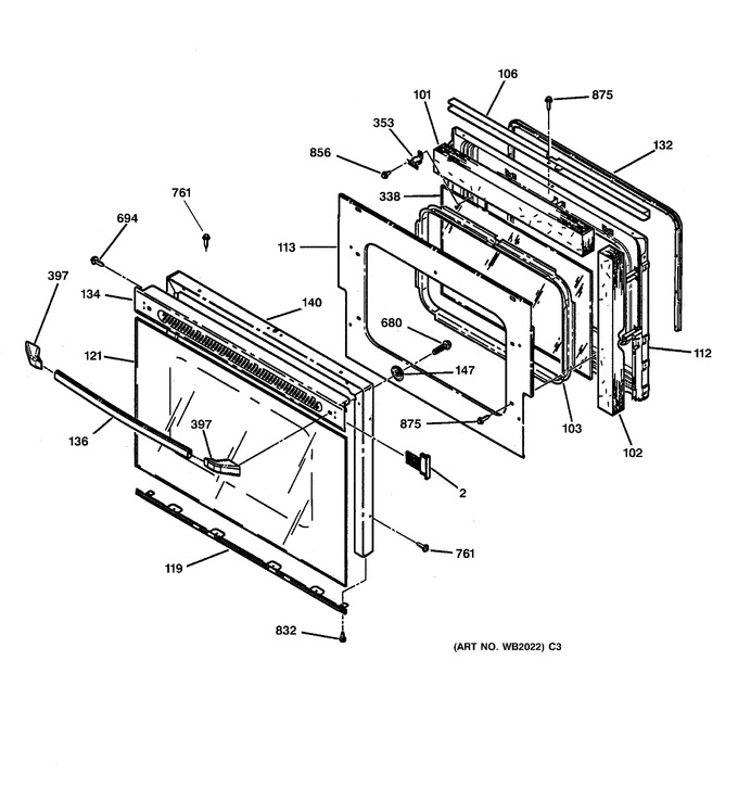 Diagram for JTP26GV1BB