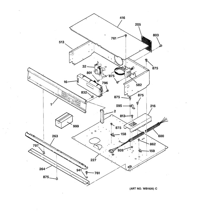 Diagram for JTP45WV2WW