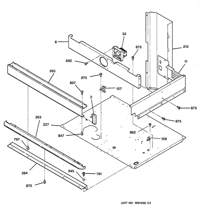 Diagram for JTP45WV2WW