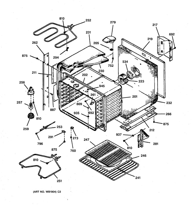 Diagram for JTP45WW1WW