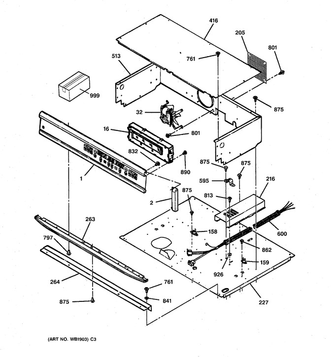 Diagram for JTP45BW3BB