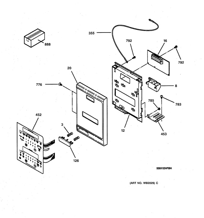 Diagram for JTP85BW1BB