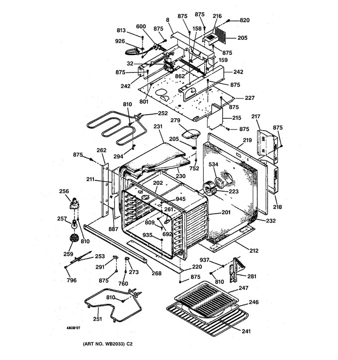 Diagram for JTP85WW2WW