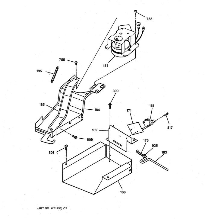 Diagram for JGSP23WEV2WW