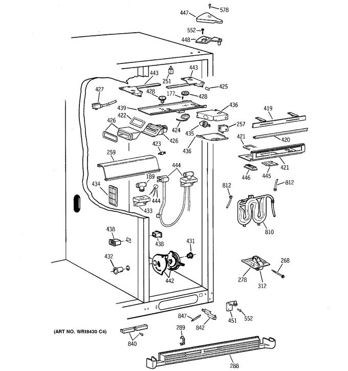 Diagram for TFJ28PFBEWW