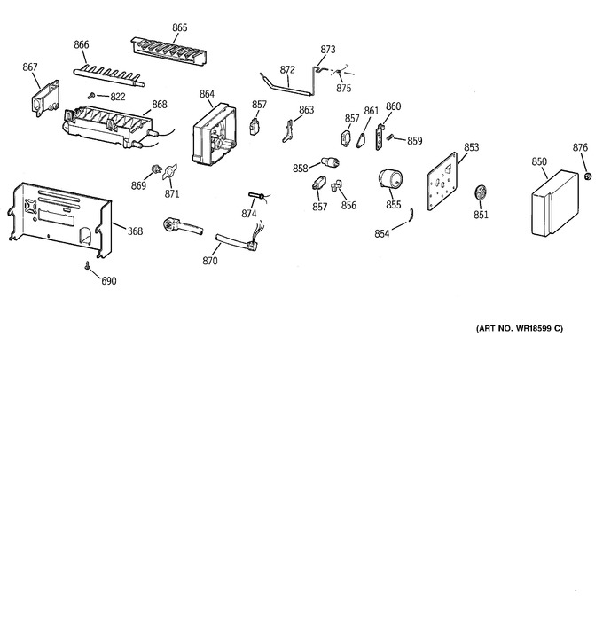 Diagram for TFJ28PFBEWW