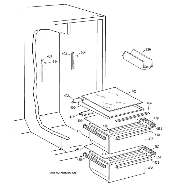 Diagram for TFT20JRBEWW