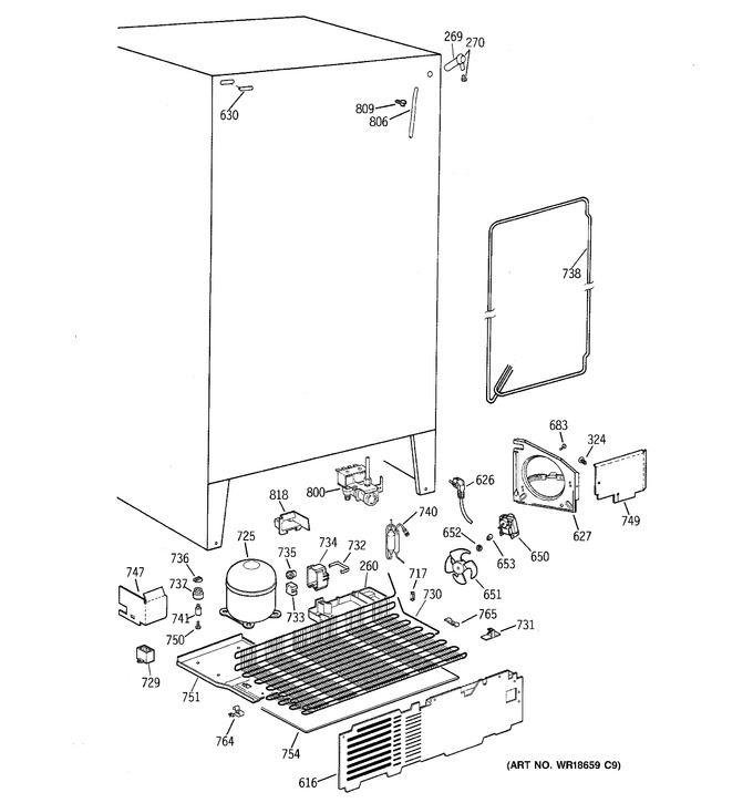 Diagram for TFT20JRBEWW