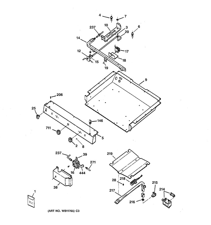 Diagram for RGB533WEA2WW