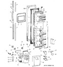 Diagram for 1 - Freezer Door