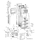 Diagram for 1 - Freezer Door