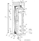 Diagram for 1 - Freezer Door