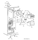 Diagram for 3 - Freezer Section