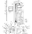 Diagram for 1 - Freezer Door