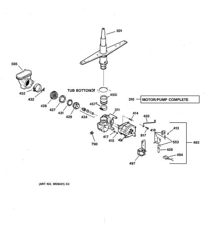 Diagram for GSD3732D00WW