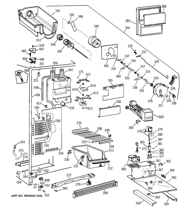 Diagram for TFX22APDAWW