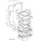 Diagram for 5 - Fresh Food Shelves