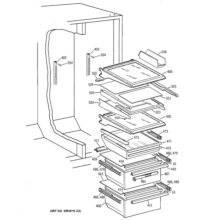 Diagram for TFX22ZPDAWW