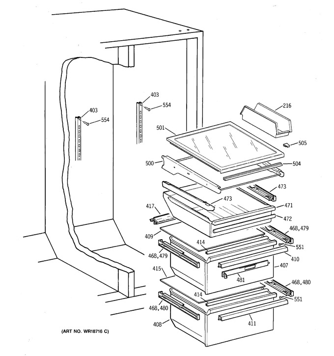 Diagram for TFX26XPDAWW