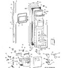 Diagram for 1 - Freezer Door