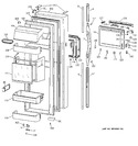 Diagram for 2 - Fresh Food Door