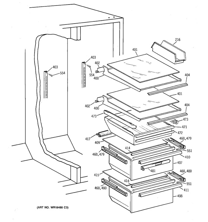 Diagram for CSK30DRBEAA