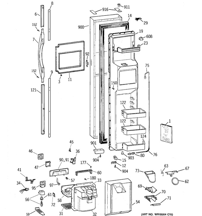 Diagram for MSK28PFBEAA