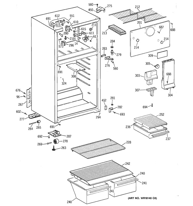 Diagram for CTX14BABHRWW