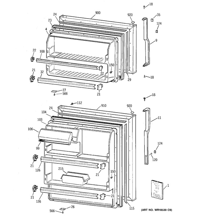 Diagram for CTX17KABMRWW