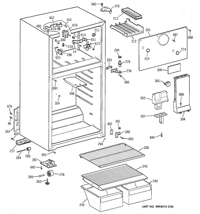 Diagram for CTX16CABMRAA