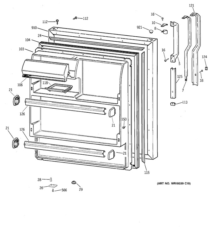 Diagram for CTX18GACDRWW