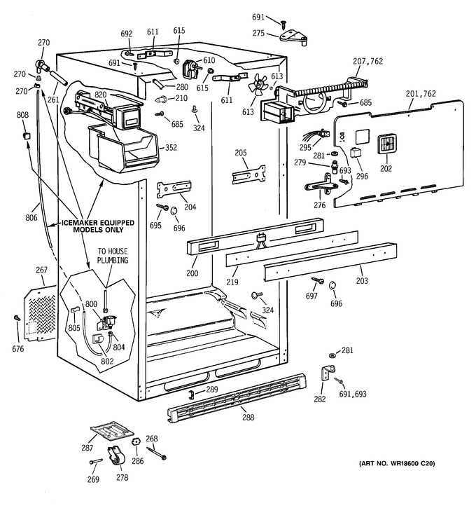 Diagram for CTX18GICCRWW