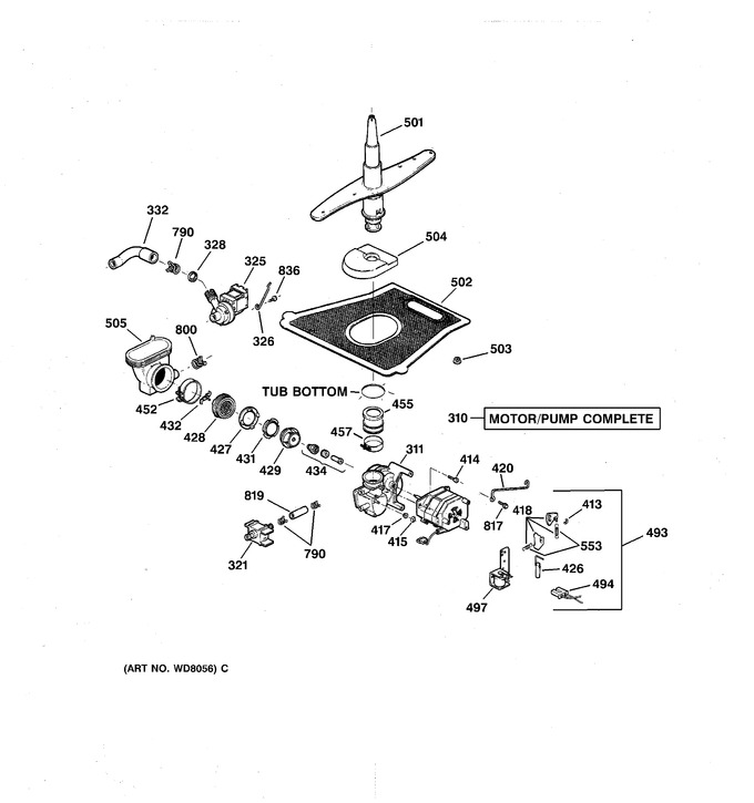 Diagram for GSD5620D00BB