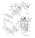 Diagram for 1 - Escutcheon & Door Assembly