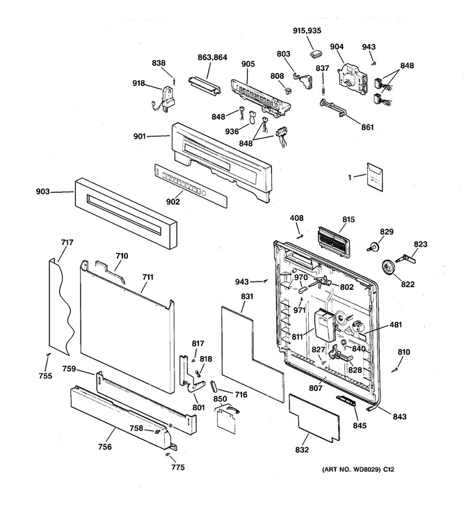 Diagram for ZBD4500D00SS