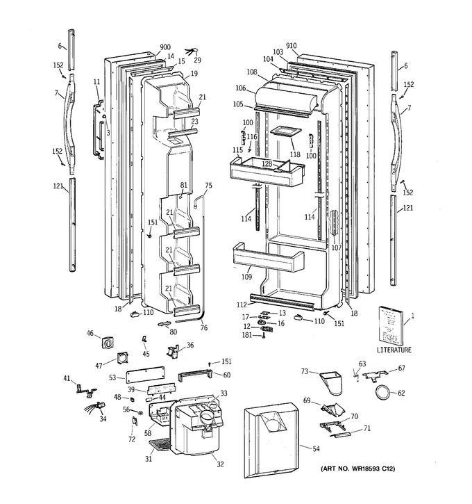 Diagram for TFT25JWBGAA