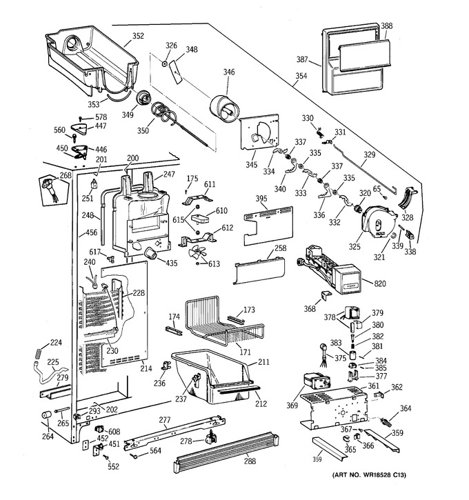 Diagram for TFX22PRDAWW