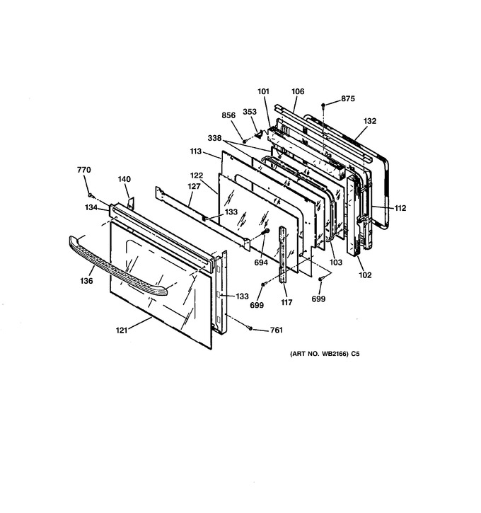 Diagram for JTP45WA3WW