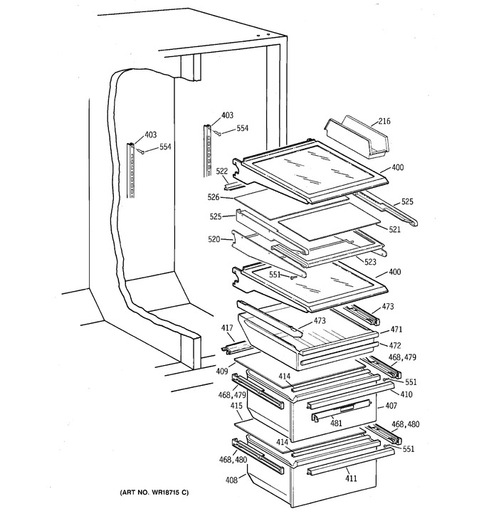 Diagram for TFX26CRDABB