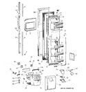 Diagram for 1 - Freezer Door