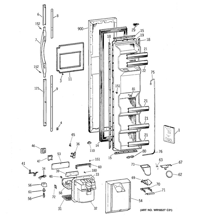 Diagram for TFX26PPDAWW